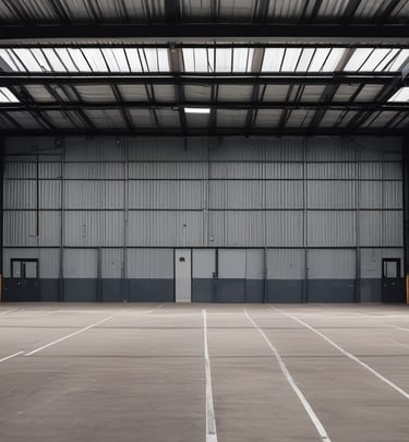 white and black metal frame