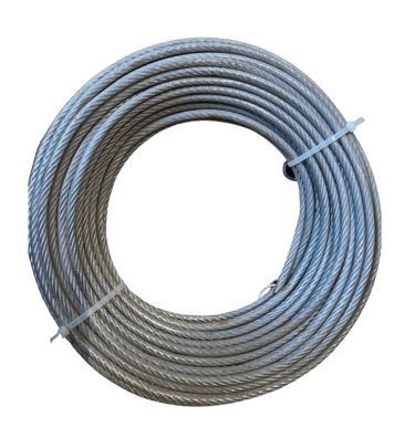 fune plastificata trasparente