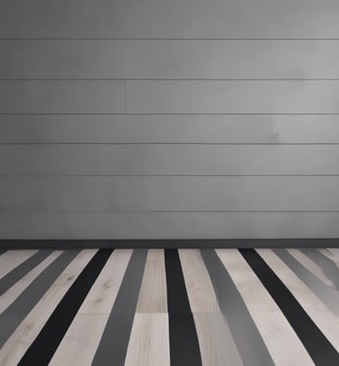 Close-up of a sleek 1.5mm thick self-adhesive parquet with a warm oak pattern