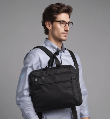 Quality control team inspecting finished bags carefully before packaging