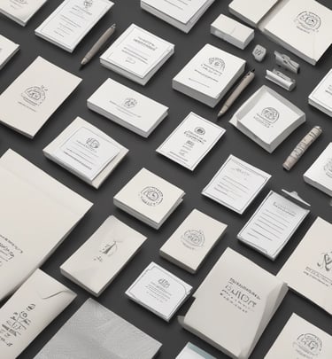 Professional setup of branded banners and media supporting a corporate event