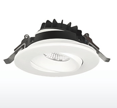 Adjustable white recessed LED ceiling light Victoria BC
