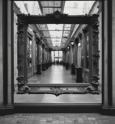 photo of white staircase