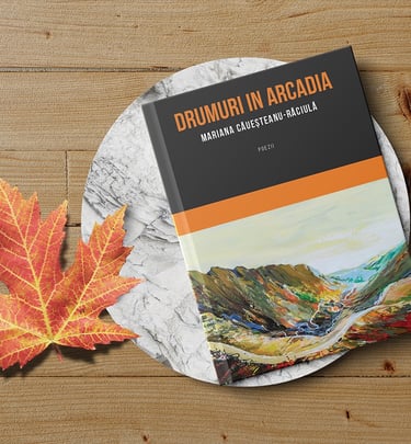 book cover and layout design for a poetry writer