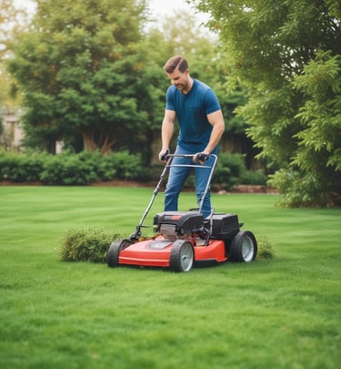 A vibrant and colorful watercolor palette sits on a stained surface, accompanied by a brush. Nearby, a piece of paper displays a gradient of bright colors blending smoothly from blue to purple to yellow.