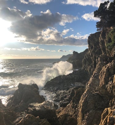 Les criques de la presqu’île de giens