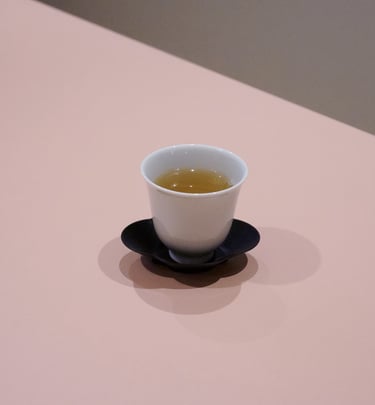 oriental beauty in a small cup