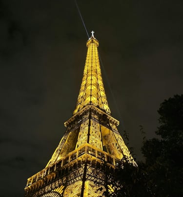 a very tall tower with a very tall tower