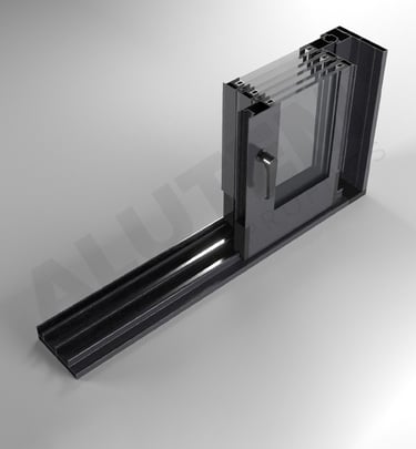 ALUTEM sürme cam balkon