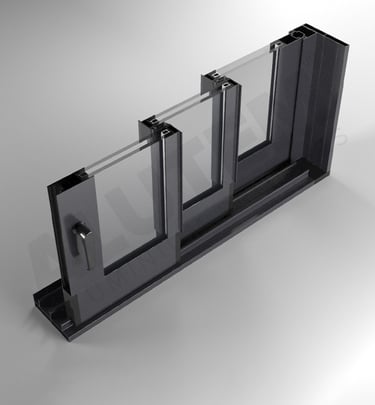 Sürme Cam Balkon Sistemi ALUTEM