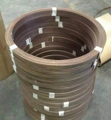 Thick edge banding walnut edge banding wood veneer