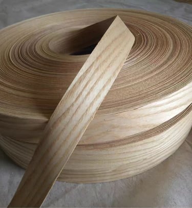 ash veneer edge banding ash pvc backed edge banding 
