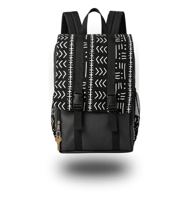 Sac au dos stylé en pagne 