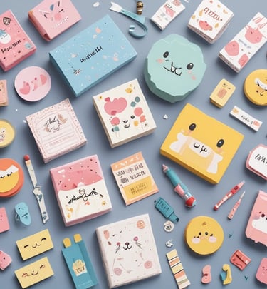 Close-up of hands crafting with learning essentials from kidkart.