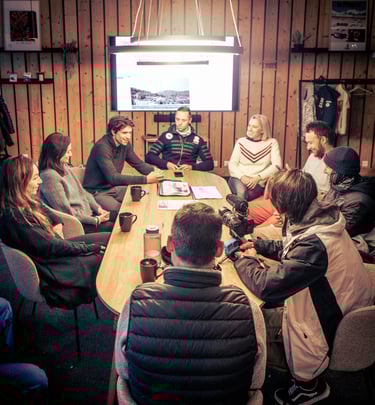 Briefing pilotage de bobsleigh séminaire incetinve 