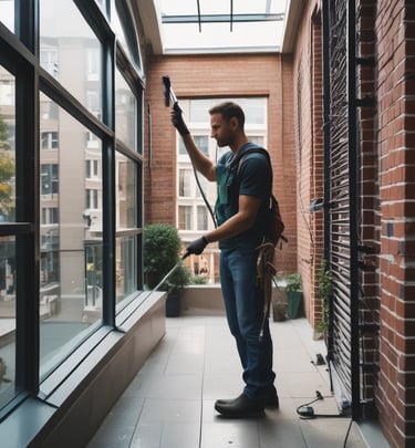 Bright living room with modern inventory