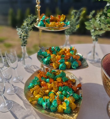 šampano staliukai Vilniuje