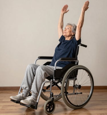 A patient smiling with relief while discussing their progress with an advocate in a bright, welcoming space.