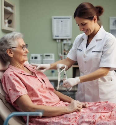 A serene workspace bathed in soft earth tones with natural light streaming through large windows.