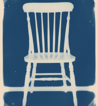 Cianotipia silla revelado