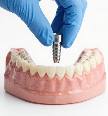 Packaging of dentara dental devices ready for shipment, highlighting quality control labels