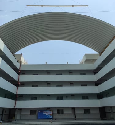 Self Support roof for Educational institute 