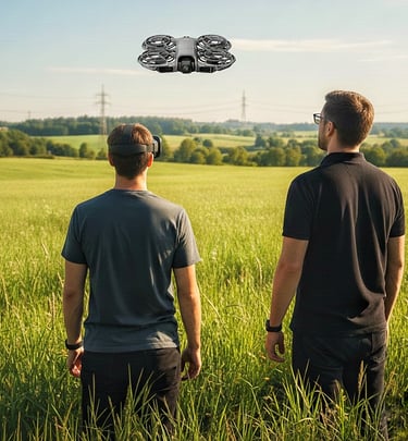 icaro drone impara a volare