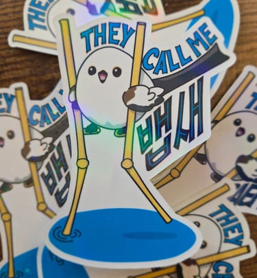 a bunch of stickers with stickers on them