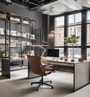 Bureau de direction design et moderne 