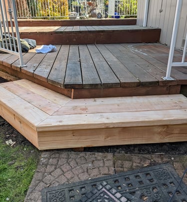 DECK PAINTING BEFORE MEDFORD OREGON