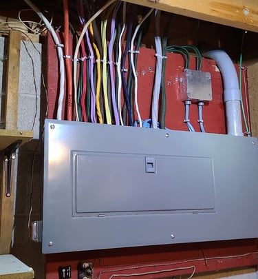 Electrical panel installation in Toronto by licensed electrician