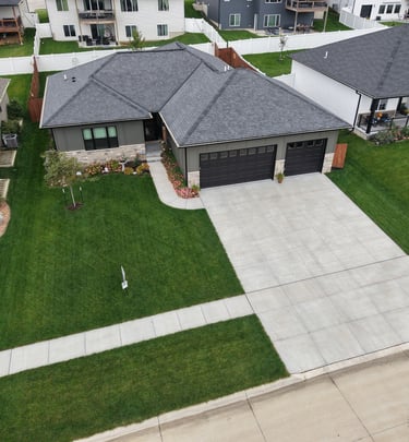 Real-Estate Drone Photo Example.