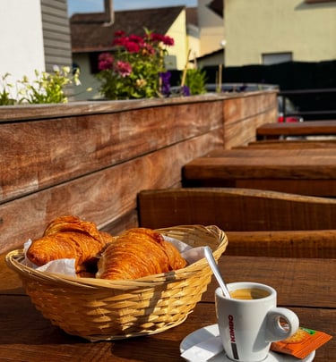 petit déjeuner servit Au Tigre