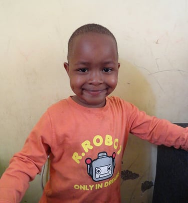 Non Sponsored child waiting for your sponsorship