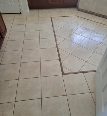 King Organic Clean, Just Cleaned Tile and Grout