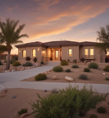 A black and white photograph featuring a tall residential building with numerous balconies and windows. The image is captured at a slight angle, adding a dynamic perspective. A large palm tree is visible in the foreground, its leaves reaching toward the building.