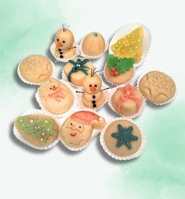 bolos de sonho personalised festive cakes Ana Filipe 