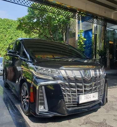 alphard facelift build up