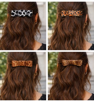 Plaukų segtukas kaspinėlis