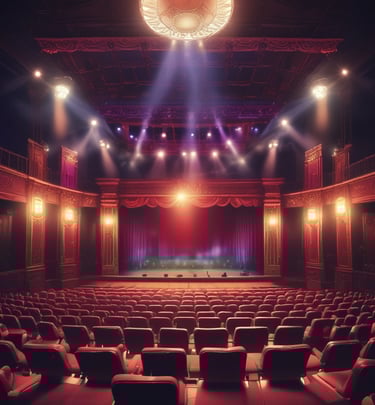 A beautifully designed audio setup in a house of worship.