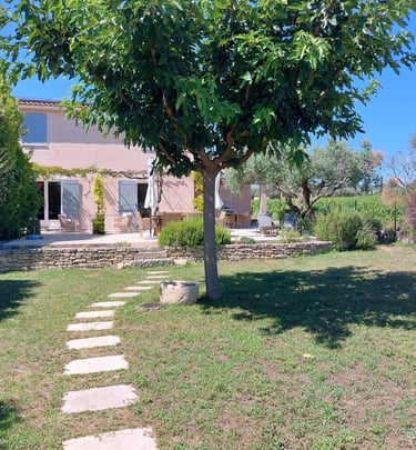 vue arrière de la maison