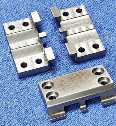3 metal parts