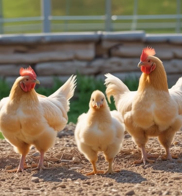 A rustic metal bucket filled with brown eggs is placed on a table. Some eggs have specks of dirt and straw attached, suggesting they are freshly gathered. The background displays blurred stacks of cardboard egg trays, emphasizing a farm-like environment.