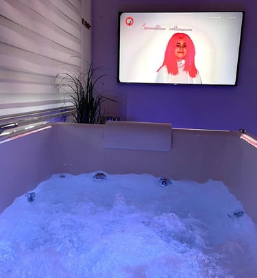 panoramica vasca idromassaggio suite deluxe