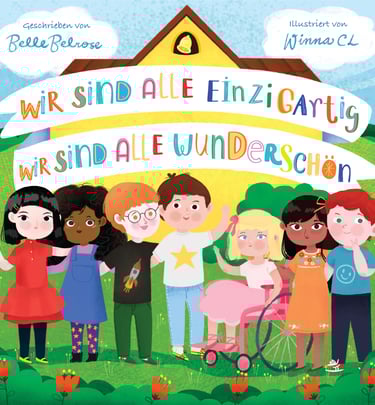 Kinderbuch gegen Rassismus, Kinderbuch über Diversität, Mutmachgeschichte, Schulanfang, Schultüte