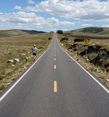 A collection of nature and travel photographs showcasing rural tourism.