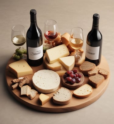 Wooden sign with a warm welcome message engraved in elegant script hanging on a cozy kitchen wall