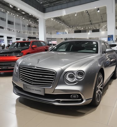 Healthcare professionals engaging at the Arab Health exhibition, surrounded by cutting-edge medical technology.