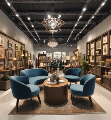 A close-up of an exhibitor receiving hands-on assistance from our team during an event.