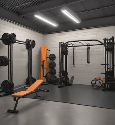 Close-up of neatly arranged shelves with clear containers and perfectly aligned items